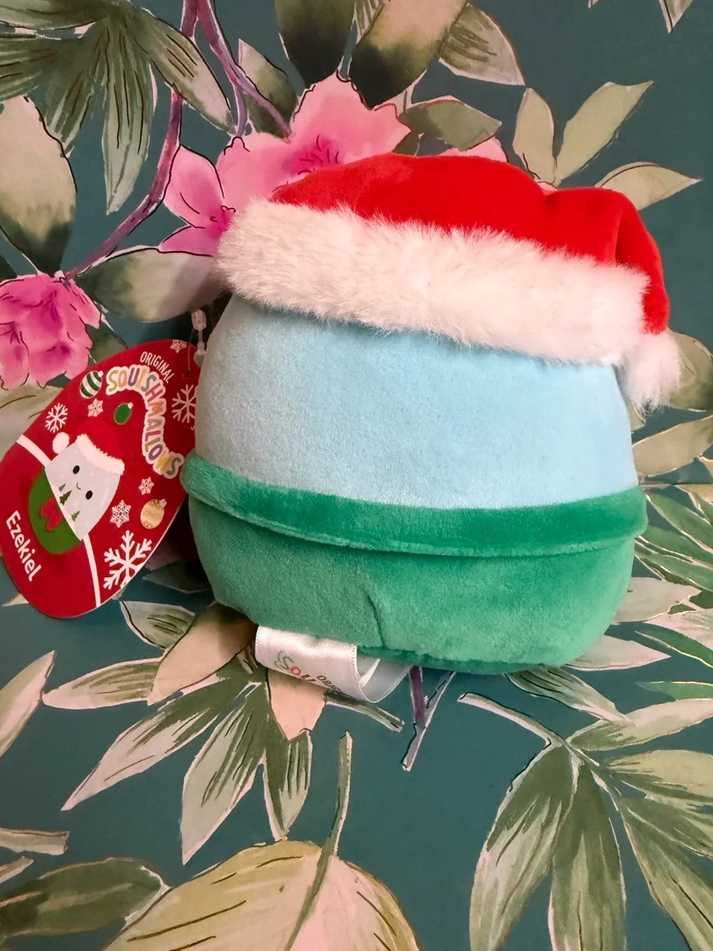 Squishmallows Ezekiel Snow Globe 4” Plush NWT Holiday Limited